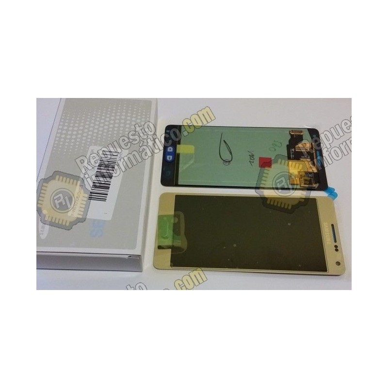 Pantalla (Lcd + táctil) Oro Galaxy A500 Original (Directo de fabrica) (GH97-16679C)