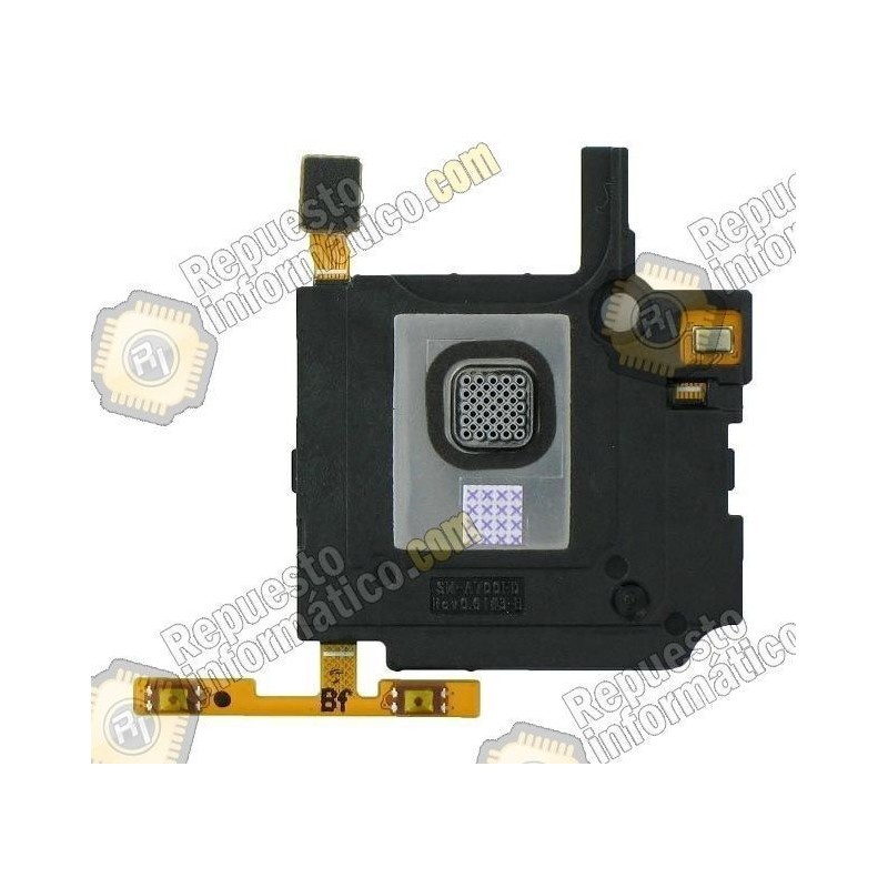 Buzzer altavoz + micro Samsung Galaxy A7 SM-A700 Negro