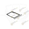 Bandeja Sim blanca Galaxy A3,A5,A7 