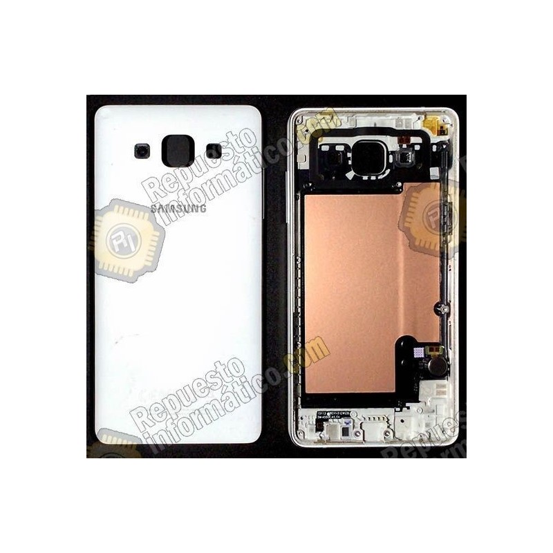 Tapa trasera blanca +  NFC Y VIB  Galaxy A5 SM-A500 (Desmontaje)