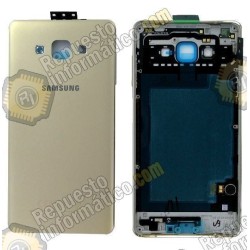 Carcasa Tapa Trasera Galaxy A7 SM-A700 Gold