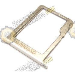 Bandeja MicroSD blanca Samsung Galaxy A3,A5 