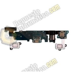 Flex Conector Carga + Micro  Galaxy A8