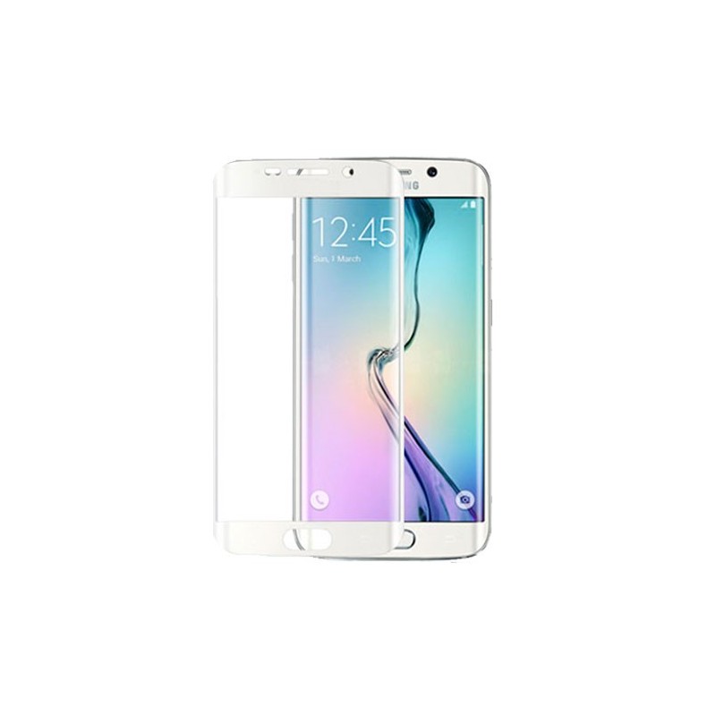 Cristal Templado 3D Blanco Galaxy S6 Edge