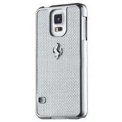 Hard Case Ferrari para Galaxy S5 (Plateado)
