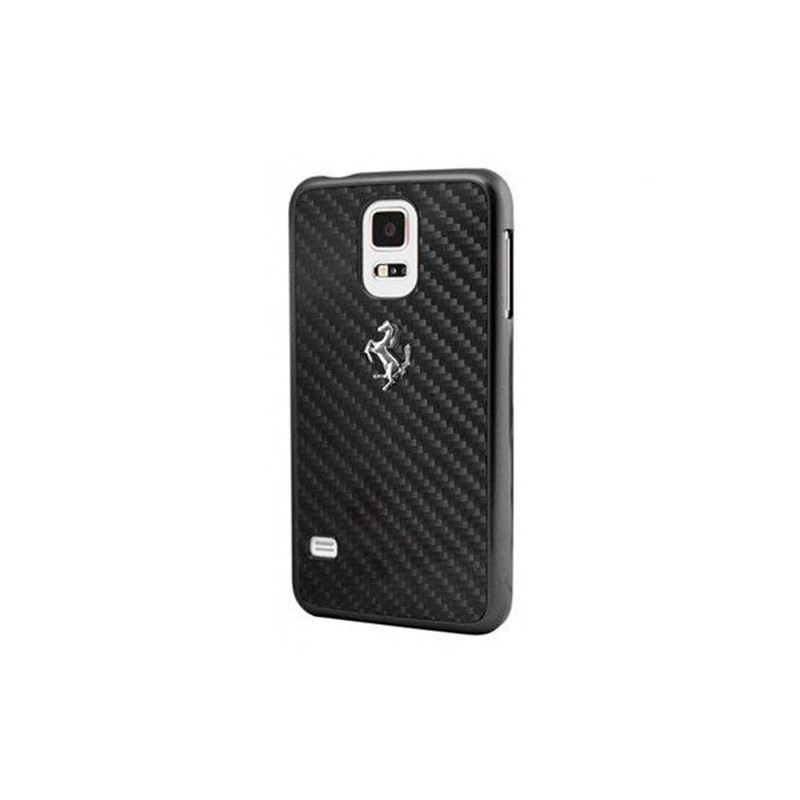 Hard Case Ferrari para Galaxy S5 (Negro)