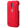 Hard Case Ferrari para Galaxy S4 (Roja)