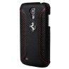 Hard Case Ferrari para Galaxy S4 (Negra)