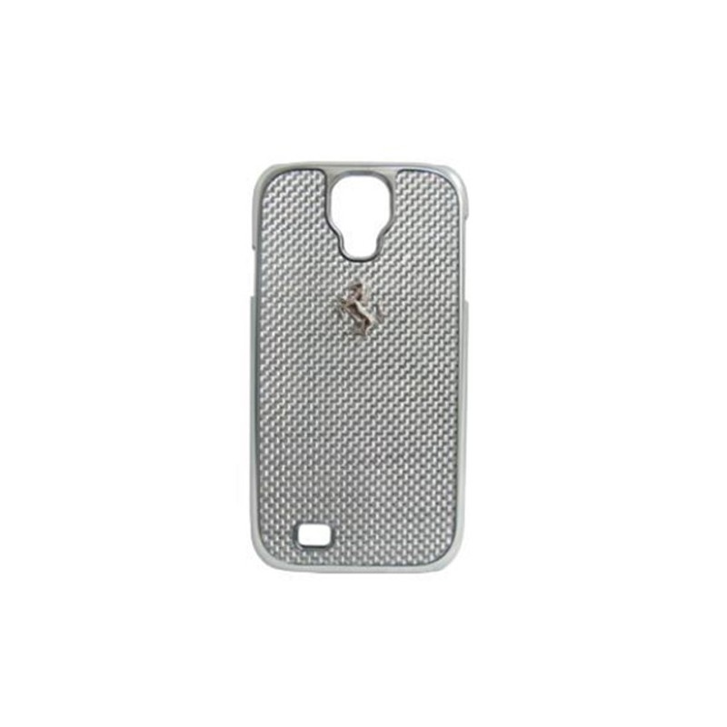 Hard Case Ferrari for Galaxy S4 (Plateada)