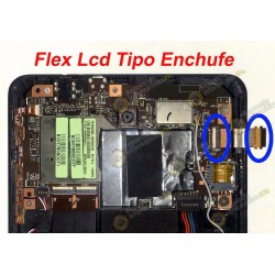 LCD Asus MEMO Pad / ME173 (desmontaje) (Tipo enchufe)
