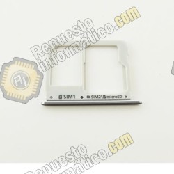 Bandeja SIM y MIcro SD Samsung Galaxy A310F, A510F, A710F Negra