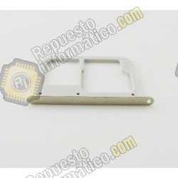Bandeja SIM y MIcro SD Samsung Galaxy A310F, A510F, A710F Dorada