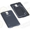 Tapa+goma Negro Original G900F Galaxy S5