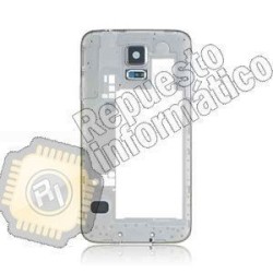 Carcasa intermedia blanca Samsung Galaxy S5 (G900F) Usada