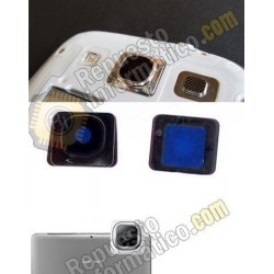 Protector metalico + cristal protector de camara para Samsung Galaxy S5 (G900F)