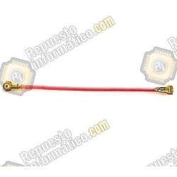 Cable Coaxial Antena Samsung Galaxy S5 Mini SM-G800F rojo