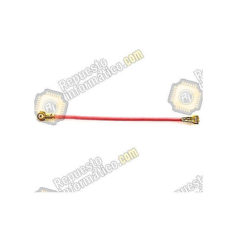 Cable Coaxial Antena Samsung Galaxy S5 Mini SM-G800F rojo