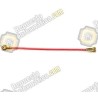 Cable Coaxial Antena Samsung Galaxy S5 Mini SM-G800F rojo