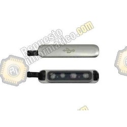 Tapa protectora de puerto USB para Samsung Galaxy S5 (G900F) (Dorado)