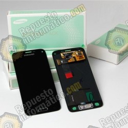 Pantalla negra (LCD+Tactil) Samsung G800F (GALAXY S5mini) directo de fabrica