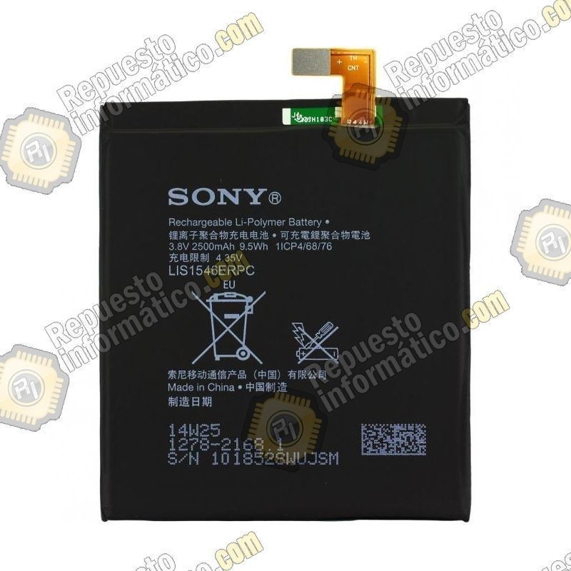 Bateria Xperia T3 Style, Xperia C3 (LIS1546ERPC) (Desmontaje)