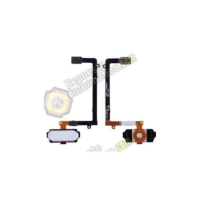 Flex Home-Lector Huella Galaxy S6 Edge  (G925f) blanco