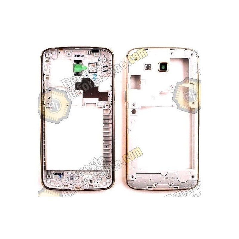 Carcasa intermedia Galaxy Grand 2, G7105 plateada (desmontaje)