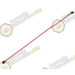 Cable Coaxial Antena 3g Galaxy S6 SM-G920F 51mm rojo