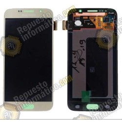 Pantalla (lcd+tactil) Dorada Samsung Galaxy S6 (Directo de fabrica) (GH97-17260C)
