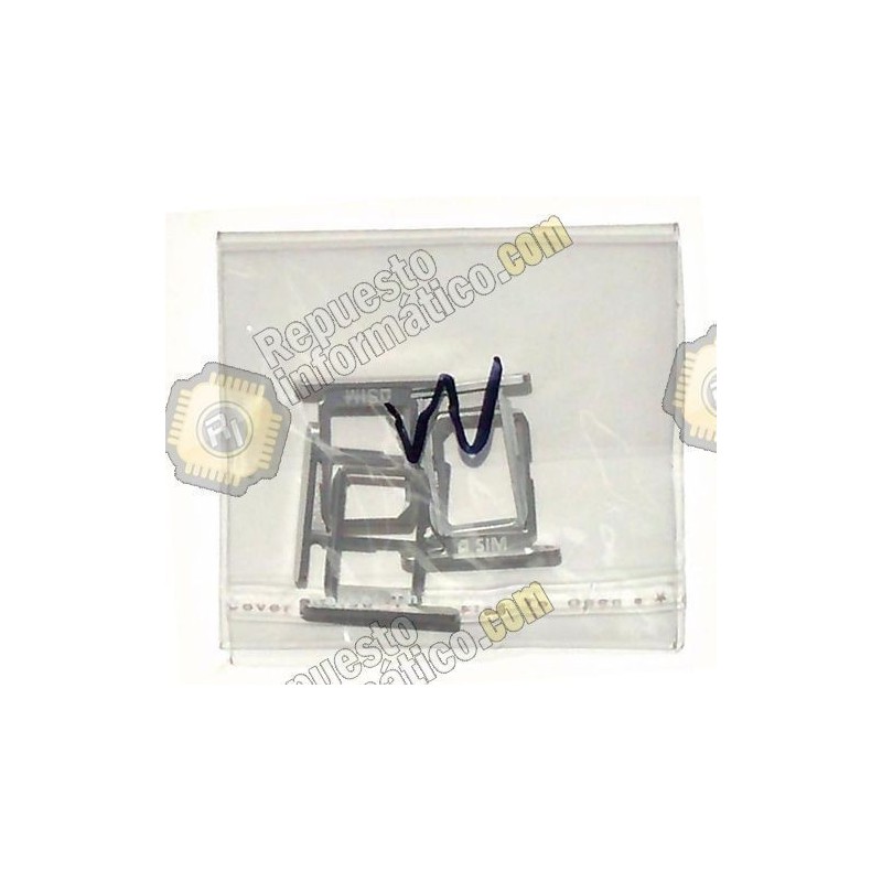 Bandeja Sim Samsung Galaxy S6  SM-G920F  Blanco  (c/unidad)