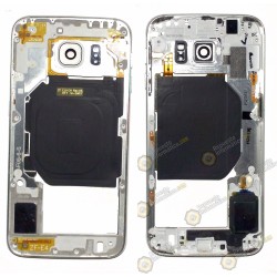 Chasis con lentilla blanca Galaxy S6  (G920) +buzzer+NFC y Botones (SWAP)