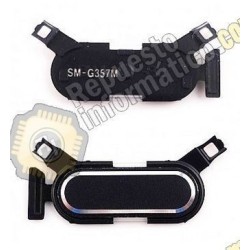 Boton Home Original Galaxy Ace 4 SM-G357F Black Grey