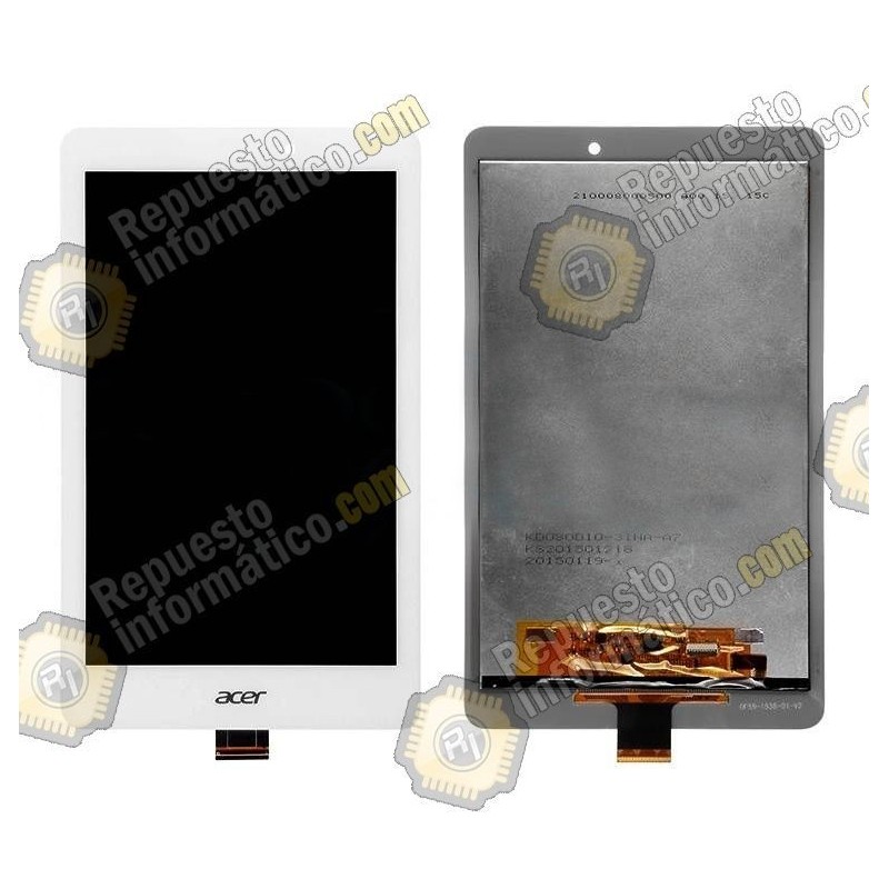 Pantalla (Lcd+Táctil) Tab A1-840 (Blanca)
