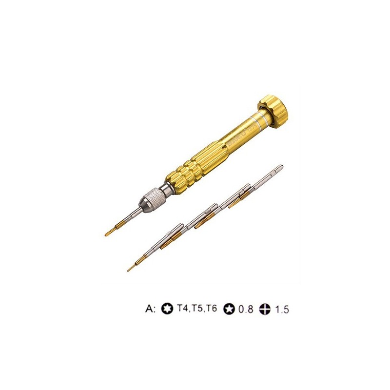 Destornillador Imantado BK-7275, 5 puntas