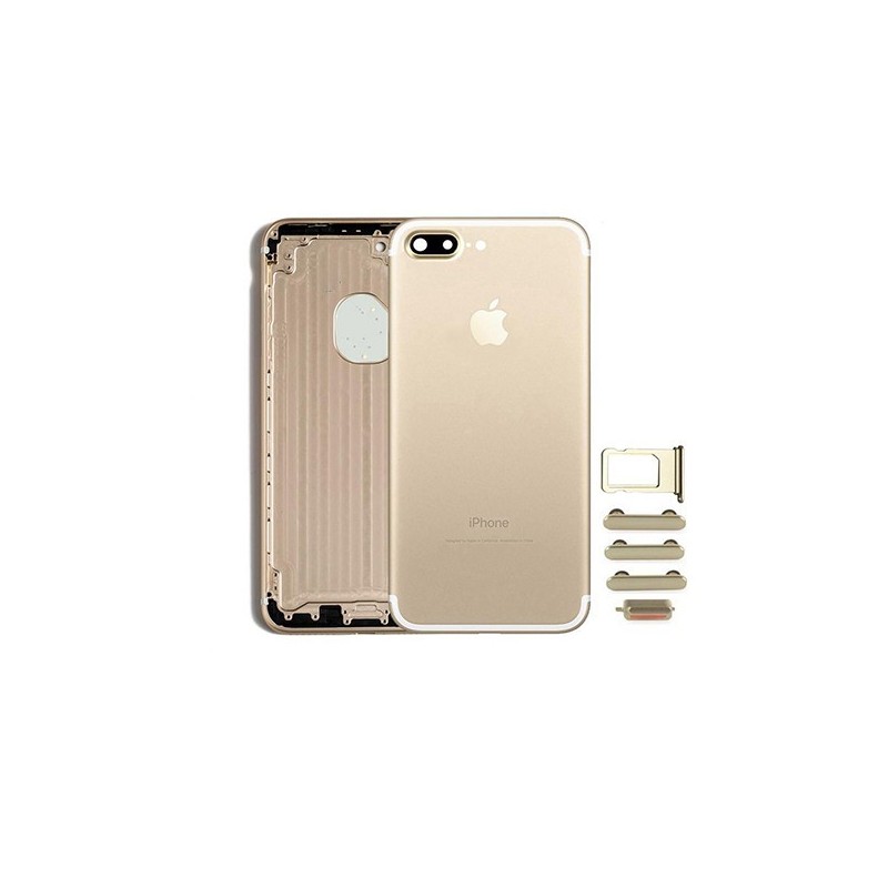 Chasis Carcasa Trasera iPhone 7 Plus gold