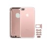 Chasis Carcasa Trasera iPhone 7 Plus rose gold