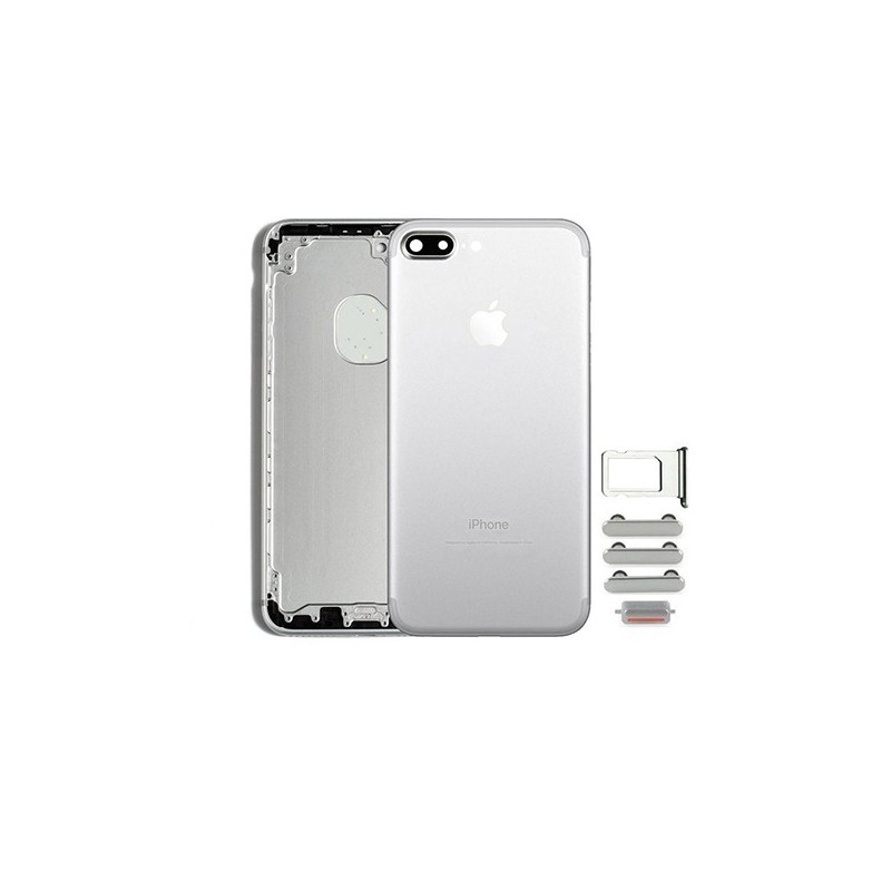 Chasis Carcasa Trasera iPhone 7 Plus silver