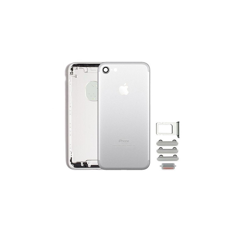 Chasis Carcasa Trasera iPhone 7 silver