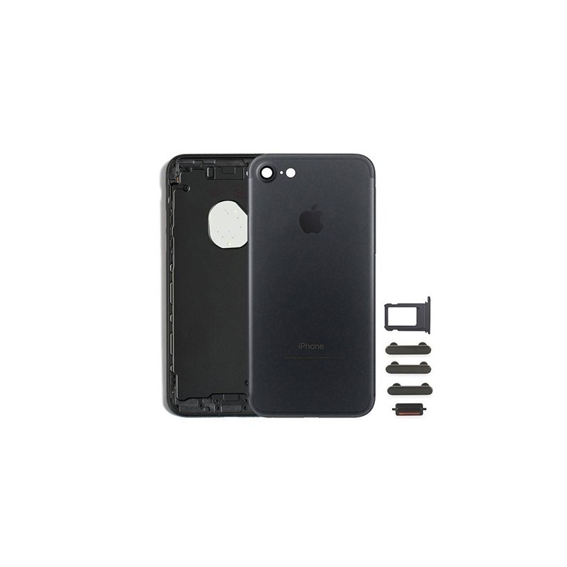 Chasis Carcasa Trasera iPhone 7 negro