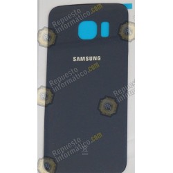 Tapa trasera de cristal Azul Galaxy G925 (S6 Edge)desmontaje