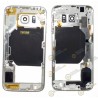Chasis con lentilla Gold Galaxy S6  (G920) +buzzer+NFC y Botones (SWAP)