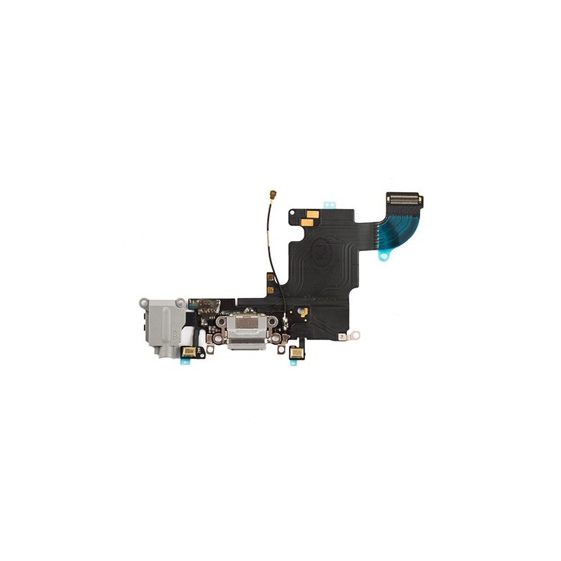 Flex Conector Carga + Micro Apple iPhone 6S Negro