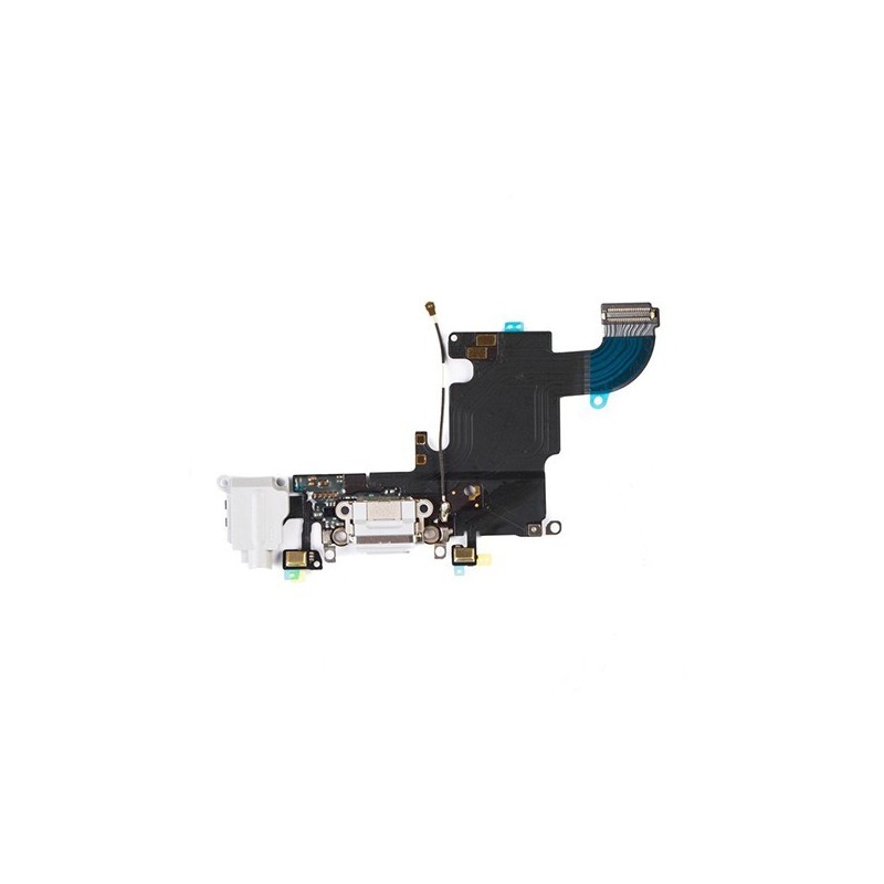 Flex Conector Carga + Micro Apple iPhone 6S Gris