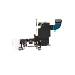Flex Conector Carga + Micro Apple iPhone 6S Blanco