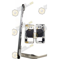 Chasis Plateado Galaxy S6 Edge (G925) +buzzer+NFC y Botones (SWAP)