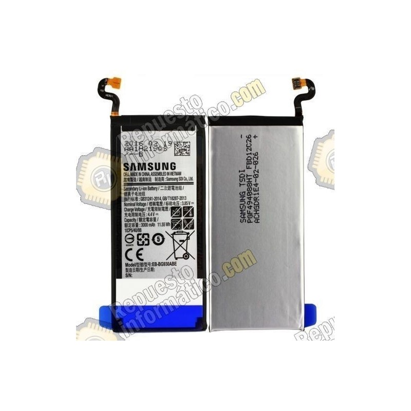 Bateria  Galaxy S7  (EB-BG930ABE) ((G930F)) 3000mAh
