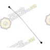 Cable Coaxial Antena Galaxy S7 (G930F) Blanco 55mm