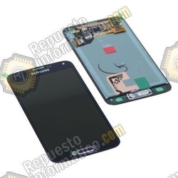 Pantalla (lcd+tactil) Directa de Fabrica G900F Galaxy S5 (Negra)