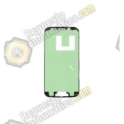 Adhesivo Pegatina Marco ftontal Display Galaxy S6 Edge