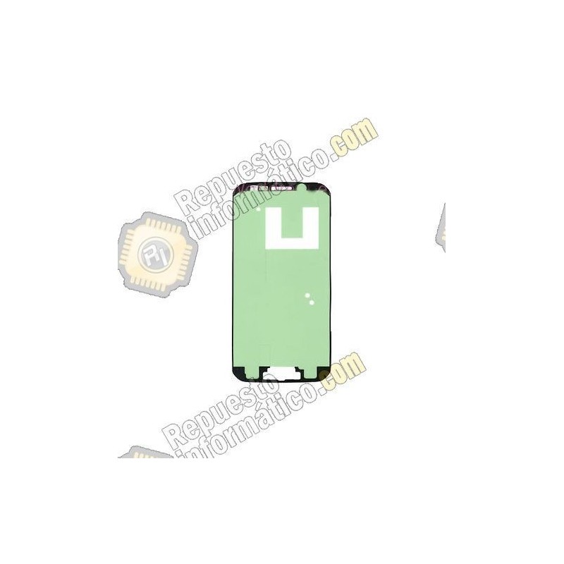 Adhesivo Pegatina Marco ftontal Display Galaxy S6 Edge